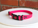 OBROŻA DLA PSA WODOODPORNA Z KLAMRĄ Z BLOKADĄ I SHELBY - WOOFY COLLAR SAFE LOCK