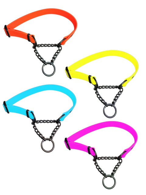 OBROŻA PÓŁZACISKOWA MARTINGALE WOOFY CHAIN LOOP OBROŻA PÓŁZACISKOWA MARTINGALE WOOFY CHAIN LOOP