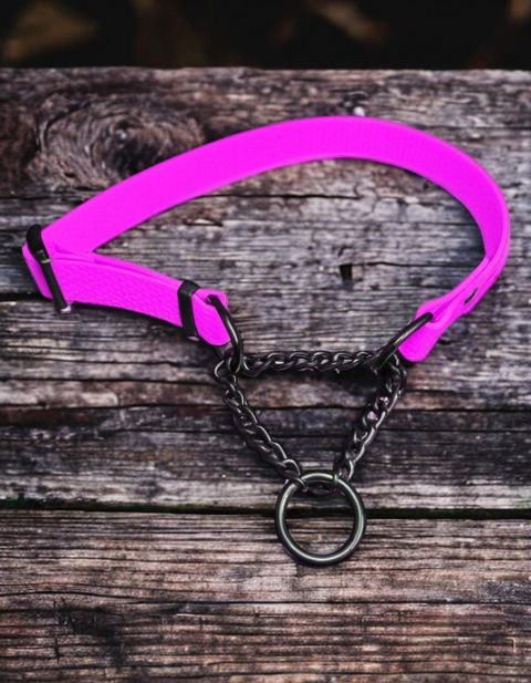 OBROŻA PÓŁZACISKOWA MARTINGALE WOOFY CHAIN LOOP OBROŻA PÓŁZACISKOWA MARTINGALE WOOFY CHAIN LOOP