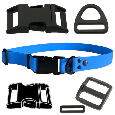 OBROŻA DLA PSA WODOODPORNA Z KLAMRĄ METALOWĄ I SHELBY - WOOFY COLLAR METAL CLICK OBROŻA DLA PSA WODOODPORNA Z KLAMRĄ METALOWĄ I SHELBY - WOOFY COLLAR METAL CLICK