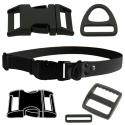 OBROŻA DLA PSA WODOODPORNA Z KLAMRĄ METALOWĄ I SHELBY - WOOFY COLLAR METAL CLICK