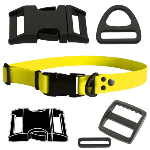 OBROŻA DLA PSA WODOODPORNA Z KLAMRĄ METALOWĄ I SHELBY - WOOFY COLLAR METAL CLICK OBROŻA DLA PSA WODOODPORNA Z KLAMRĄ METALOWĄ I SHELBY - WOOFY COLLAR METAL CLICK