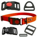 OBROŻA DLA PSA WODOODPORNA Z KLAMRĄ Z BLOKADĄ I SHELBY - WOOFY COLLAR SAFE LOCK