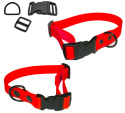 OBROŻA WODOODPORNA Z KLAMRĄ PLASTIKOWĄ | SHELBY - WOOFY COLLAR LIGHT CLICK