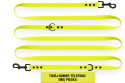 SMYCZ DLA DUŻEGO PSA WODOODPORNA REGULOWANA I SHELBY WOOFY LOCK LEASH