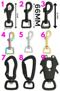 SMYCZ DLA DUŻEGO PSA WODOODPORNA REGULOWANA I SHELBY WOOFY LOCK LEASH