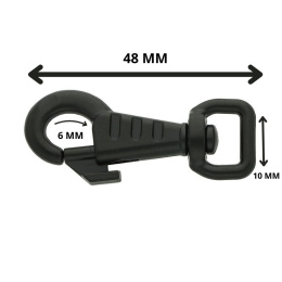 SMYCZ DLA MAŁEGO PSA WODOODPORNA REGULOWANA I SHELBY WOOFY LOCK LEASH