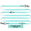 SMYCZ DLA MAŁEGO PSA WODOODPORNA REGULOWANA I SHELBY WOOFY LOCK LEASH