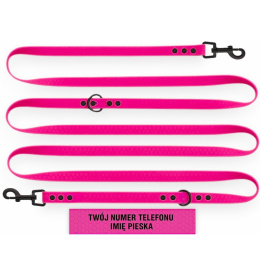 SMYCZ DLA MAŁEGO PSA WODOODPORNA REGULOWANA I SHELBY WOOFY LOCK LEASH