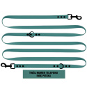SMYCZ DLA MAŁEGO PSA WODOODPORNA REGULOWANA I SHELBY WOOFY LOCK LEASH