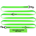 SMYCZ DLA ŚREDNIEGO PSA WODOODPORNA REGULOWANA I SHELBY WOOFY LOCK LEASH
