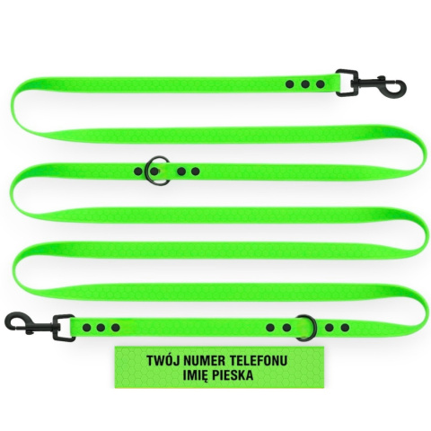 SMYCZ DLA ŚREDNIEGO PSA WODOODPORNA REGULOWANA I SHELBY WOOFY LOCK LEASH SMYCZ DLA ŚREDNIEGO PSA WODOODPORNA REGULOWANA I SHELBY WOOFY LOCK LEASH