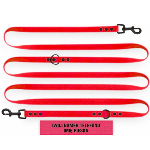 SMYCZ DLA ŚREDNIEGO PSA WODOODPORNA REGULOWANA I SHELBY WOOFY LOCK LEASH SMYCZ DLA ŚREDNIEGO PSA WODOODPORNA REGULOWANA I SHELBY WOOFY LOCK LEASH