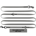 SMYCZ DLA ŚREDNIEGO PSA WODOODPORNA REGULOWANA I SHELBY WOOFY LOCK LEASH