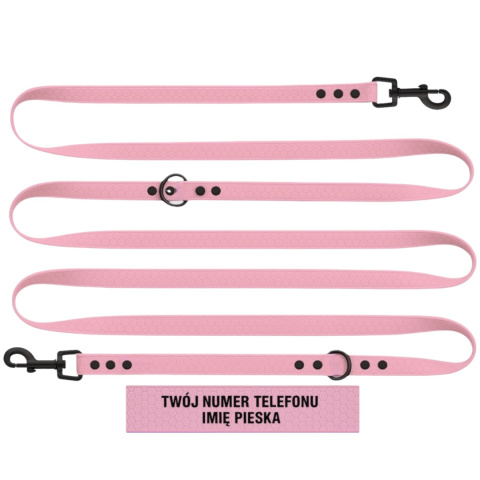 SMYCZ DLA ŚREDNIEGO PSA WODOODPORNA REGULOWANA I SHELBY WOOFY LOCK LEASH SMYCZ DLA ŚREDNIEGO PSA WODOODPORNA REGULOWANA I SHELBY WOOFY LOCK LEASH