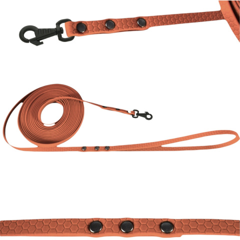 SMYCZ DLA MAŁEGO PSA WODOODPORNA HEXA TYPU BIOTHANE 10MM I SHELBY WOOFY LEASH SMYCZ DLA MAŁEGO PSA WODOODPORNA HEXA TYPU BIOTHANE 10MM I SHELBY WOOFY LEASH