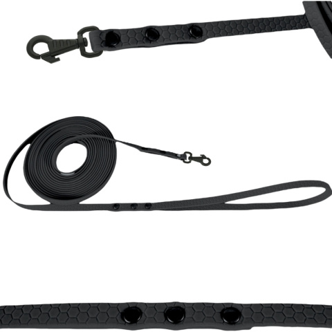 SMYCZ DLA MAŁEGO PSA WODOODPORNA HEXA TYPU BIOTHANE 10MM I SHELBY WOOFY LEASH SMYCZ DLA MAŁEGO PSA WODOODPORNA HEXA TYPU BIOTHANE 10MM I SHELBY WOOFY LEASH