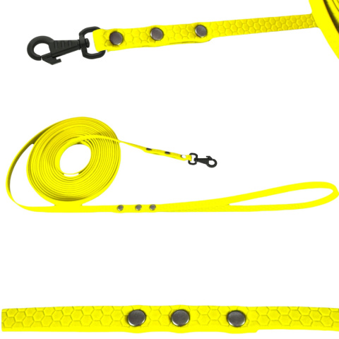 SMYCZ DLA MAŁEGO PSA WODOODPORNA HEXA TYPU BIOTHANE 10MM I SHELBY WOOFY LEASH SMYCZ DLA MAŁEGO PSA WODOODPORNA HEXA TYPU BIOTHANE 10MM I SHELBY WOOFY LEASH